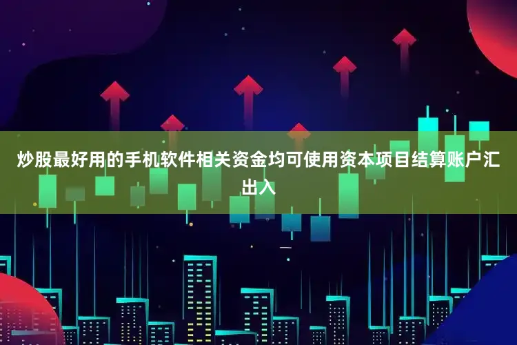 炒股最好用的手机软件相关资金均可使用资本项目结算账户汇出入
