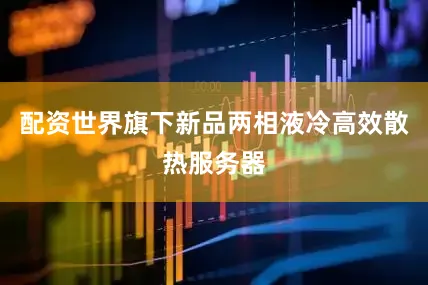 配资世界旗下新品两相液冷高效散热服务器